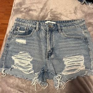 Kancan Distressed Shorts